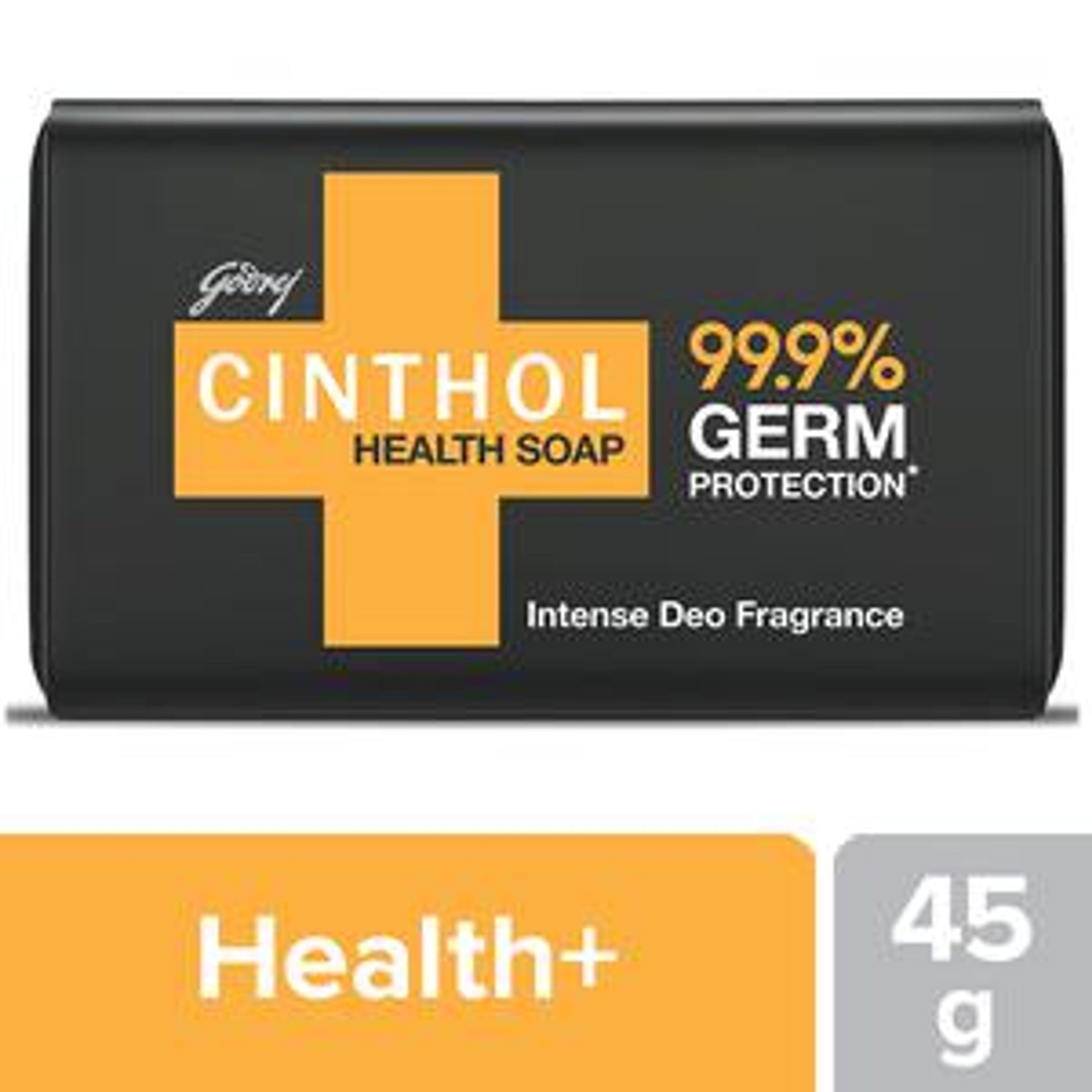 Cinthol Health Intense Deo Fragrance Bath Soap, 99.9% Germ Protection