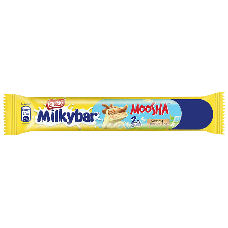 Milkybar Combo - Moosha Caramel + Nougat Bar, 40g