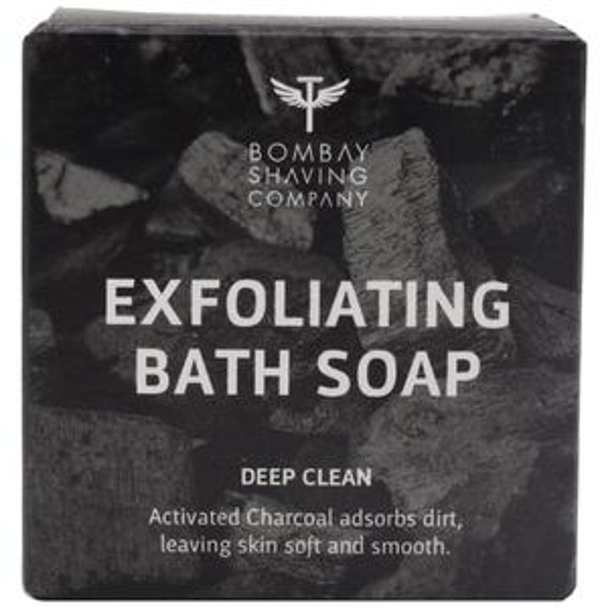 Bombay Shaving Company Charcoal Deep Cleansing Bath Soap With Coffee Granules