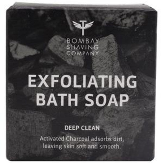 Bombay Shaving Company Charcoal Deep Cleansing Bath Soap With Coffee Granules