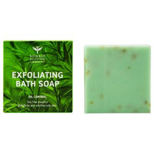 Bombay Shaving Company Oil Control Bath Soap With Tea Tree extracts & Oatmeal - For Sensitive Skin