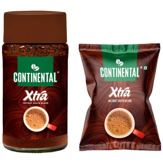 Continental Instant Coffee - Xtra, 50g (25 g Pouch Free)