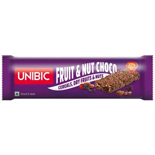 Unibic Snack Bar - Fruit & Nut, Choco, 30 g