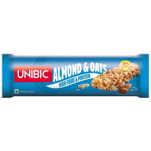 Unibic Snack Bar - Almond & Oats, 30g