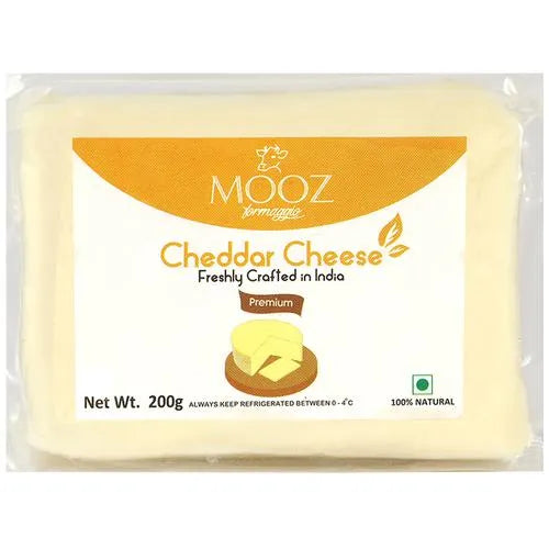 MOOZ Cheddar Cheese, 200 g