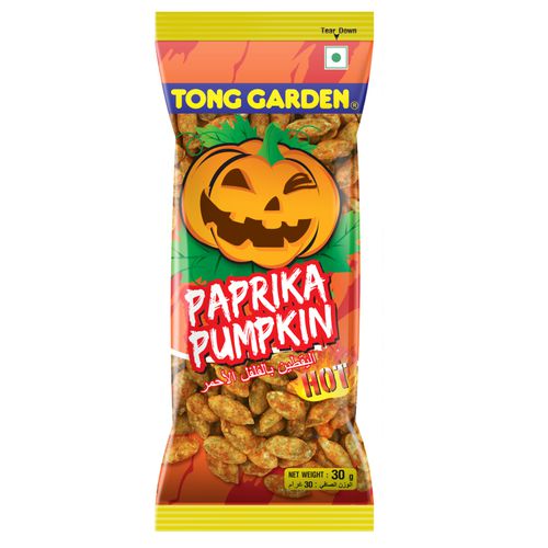 Tong Garden Paprika Pumpkin Seeds, 30 g Pouch