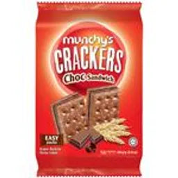 Munchys Choc Sandwich Crackers, 258 g Pouch