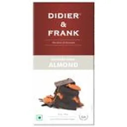 Didier & Frank Roasted Dark Almond Chocolate, 100 g