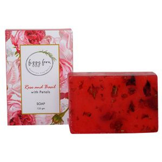 Fizzy Fern Rose & Basil Soap