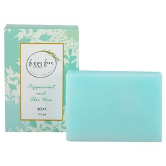 Fizzy Fern Peppermint & Aloe Vera Soap