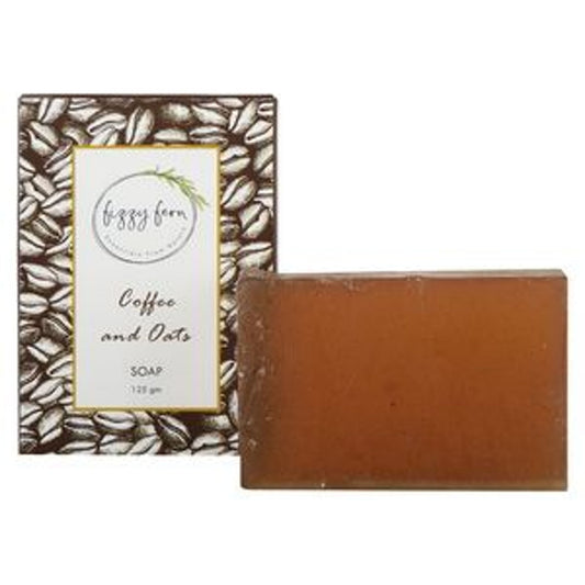 Fizzy Fern Coffee & Oats Soap, Great Source of Anti-Oxidants