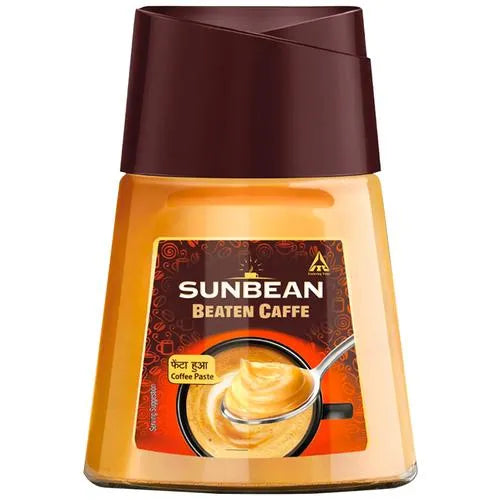 Sunbean Beaten Caffe - Instant Coffee paste, Creamy & Frothy, 125 g Jar
