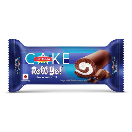 Britannia Roll Yo! Choco Swiss Roll, 28 g