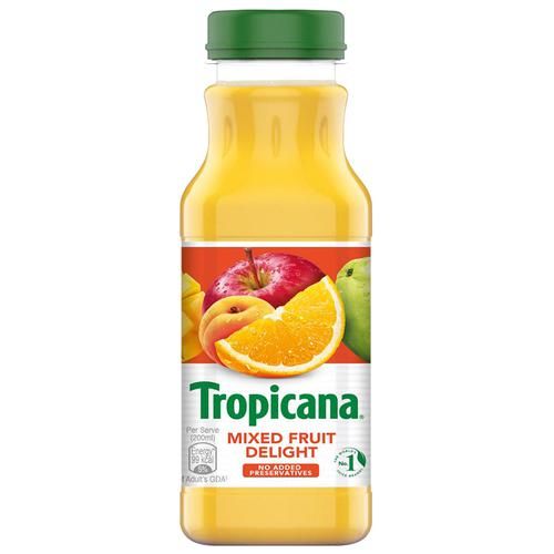 Tropicana Mixed Fruit Delight Juice - Aseptic Pack, 200 ml Bottle