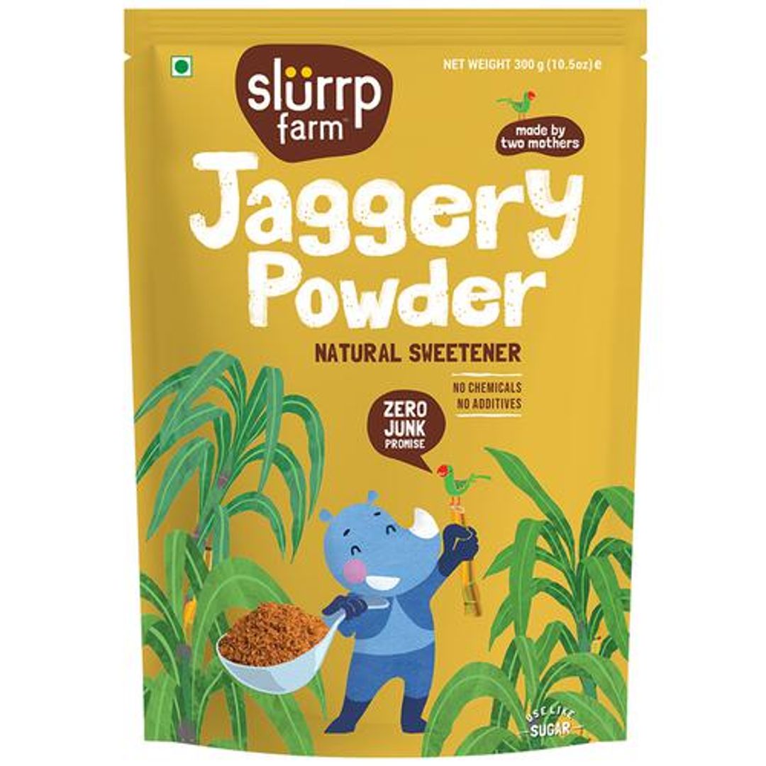 Slurrp Farm Natural Jaggery/Gur Powder, 300 g