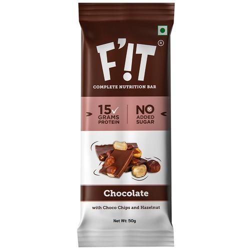 Fit Protein Rich Nutrition Bar - Chocolate, 50 g