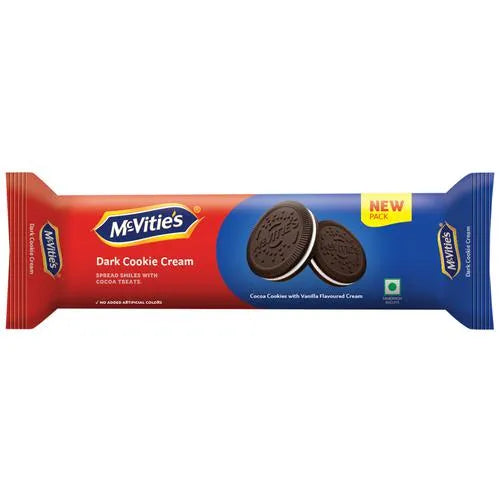 Mcvities Dark Cookie Cream, 120 g