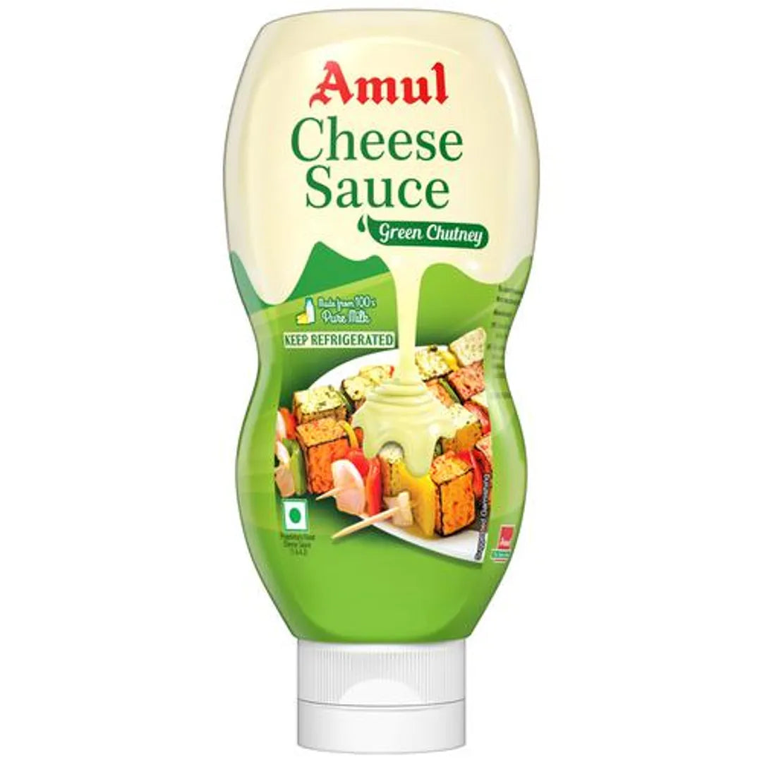 Amul Cheese Sauce - Green Chutney, 200 g