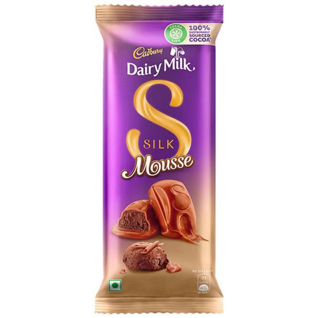 Cadbury Dairy Milk Silk Dairy Milk Silk Mousse - Chocolate Bar, 116 g