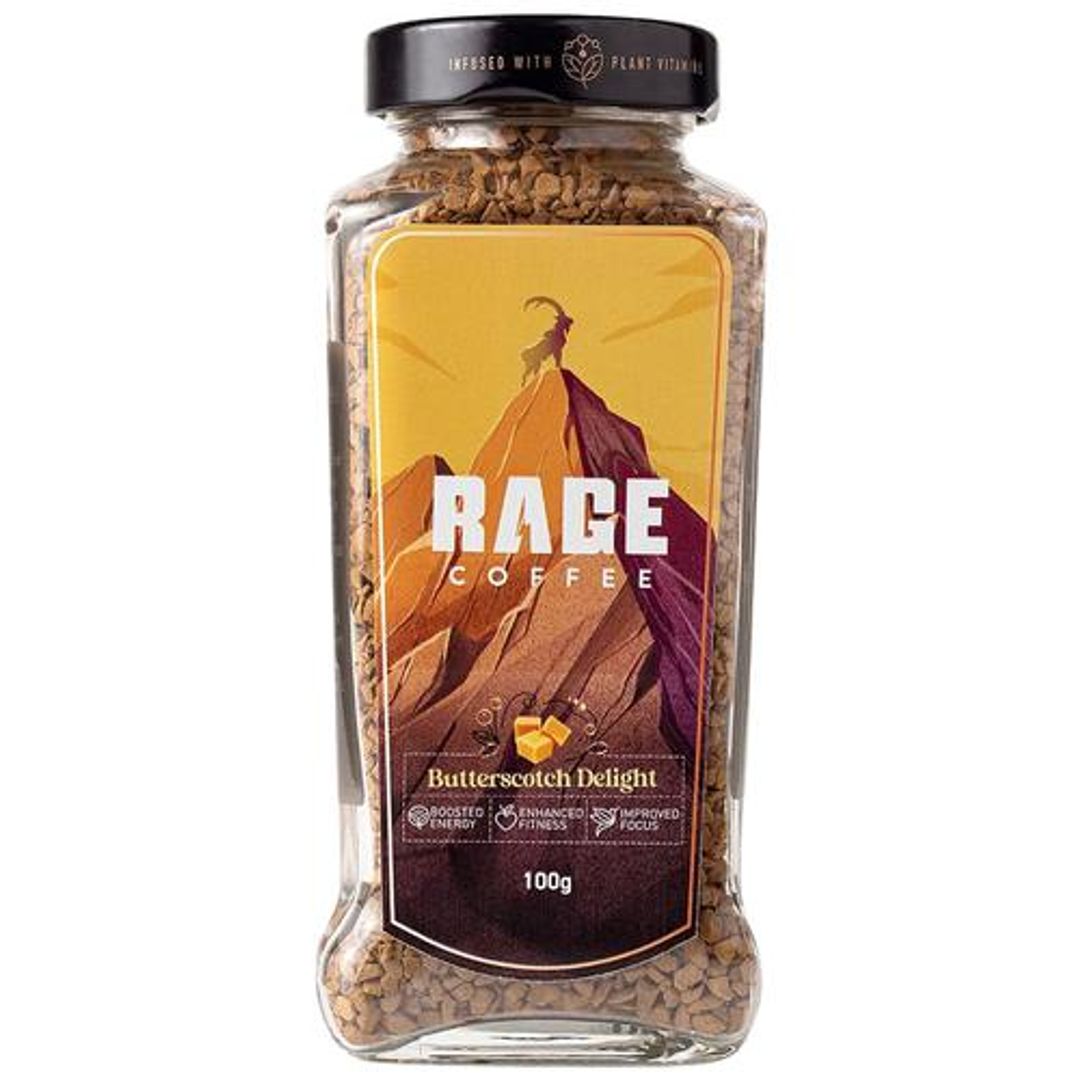 Rage Coffee Butterscotch Delight, 100 g