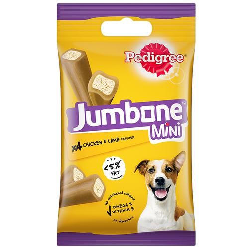 Pedigree Jumbone Mini Adult Dog Treat - Chicken & Lamb, 180 g
