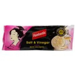 Fantastic Rice Crackers - Salt & Vinegar, 100 g Pouch