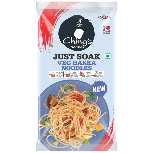 Ching'S Secret Just Soak - Veg Hakka Noodles, 150 g pouch