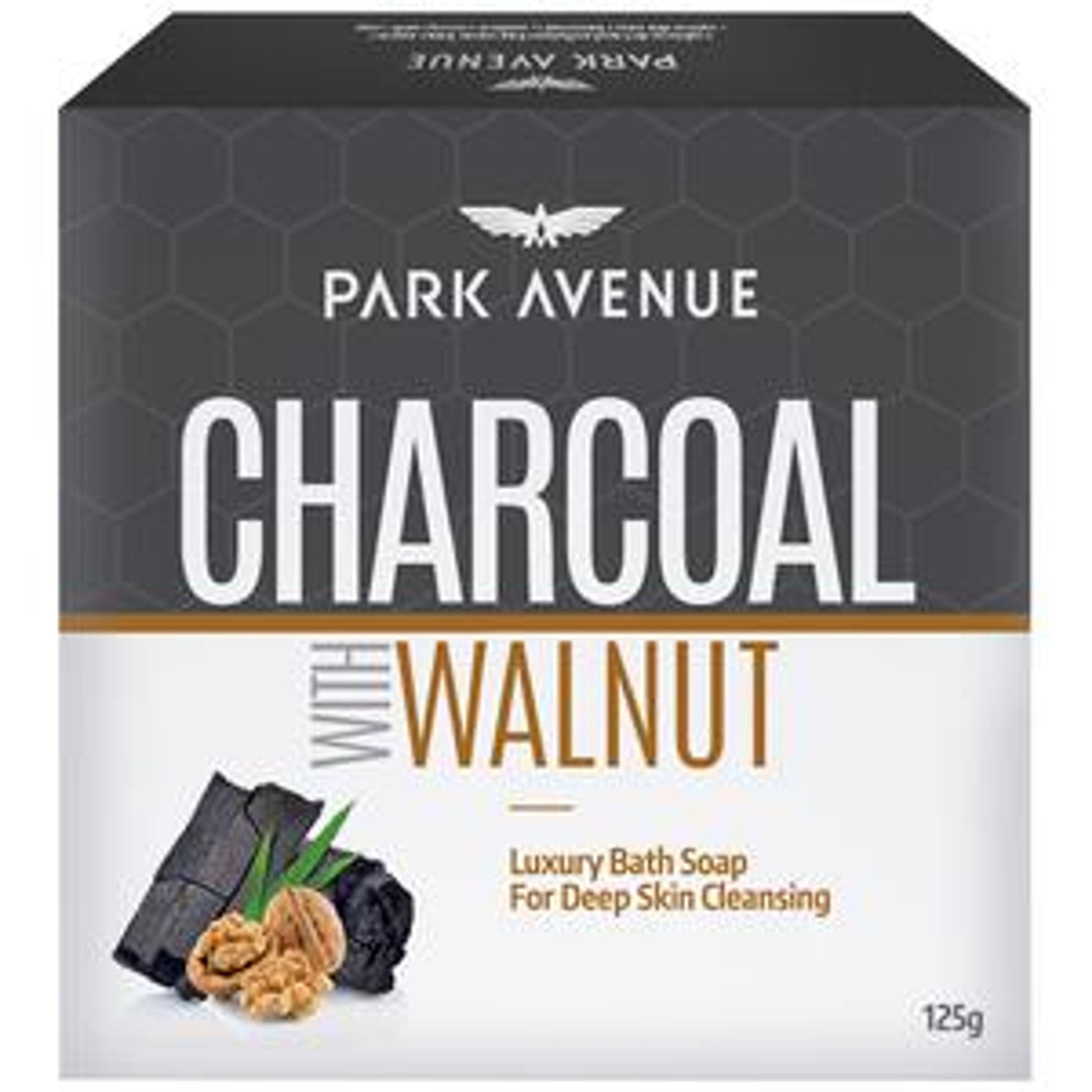 Park Avenue Bathing Soap - Charcoal & Walnut
