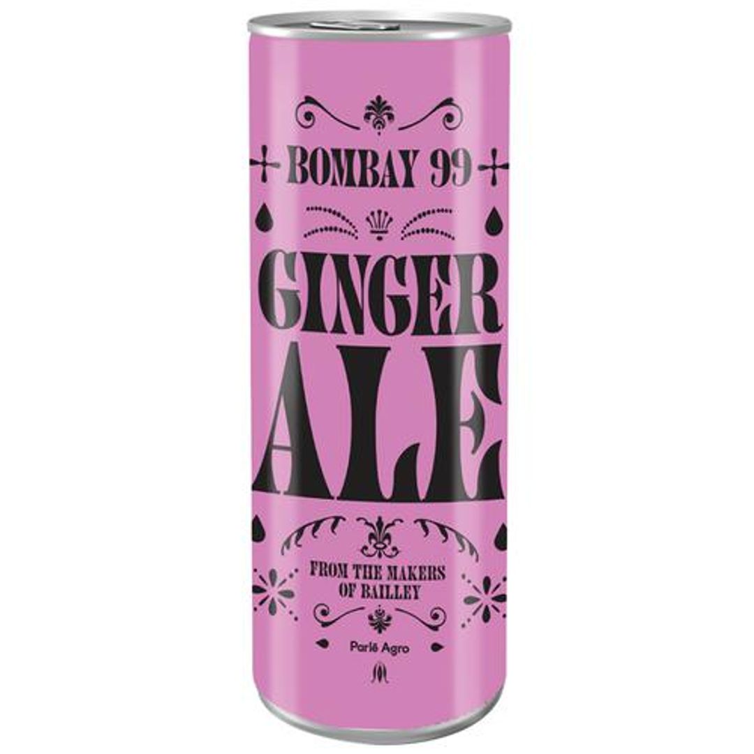 Bombay 99 Ginger Ale - From The Makers Of Bailley, 250 ml Can