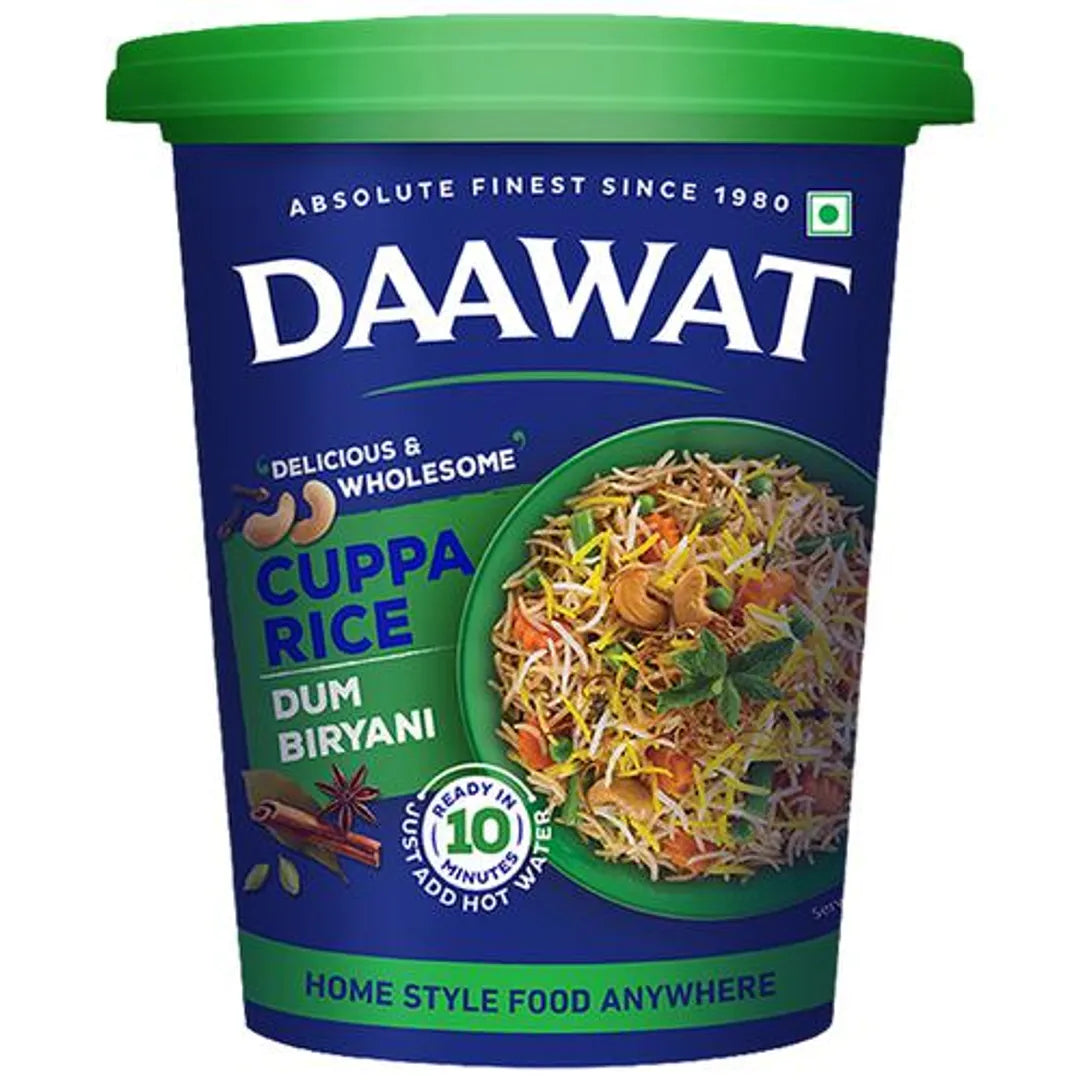 Daawat Cuppa Rice Dum Biryani - Ready In 10 Minutes, 87 g
