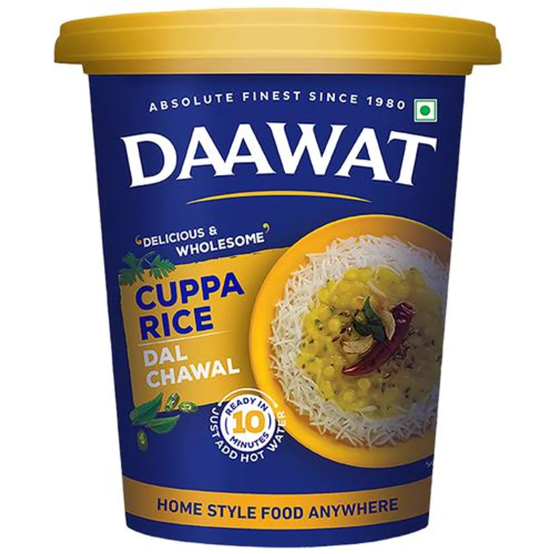 Daawat Cuppa Rice Dal Chawal - Ready In 10 Minutes, 90 g