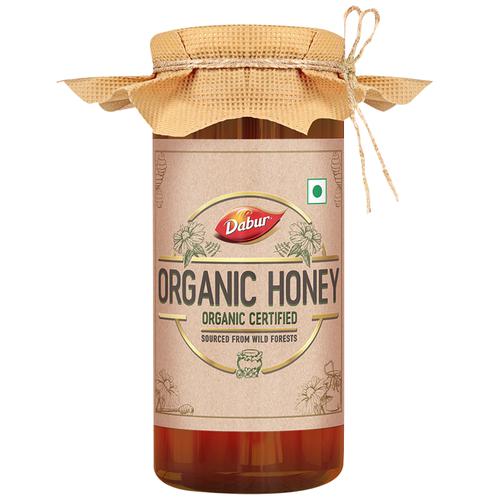 Dabur Organic Honey - Sourced From Wild Forests, 500 g