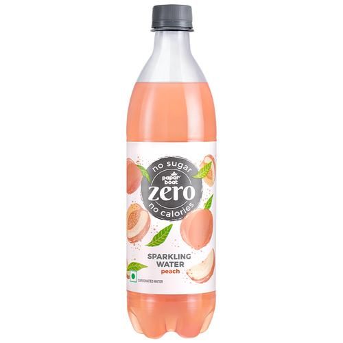 Paper boat Peach Flavoured Sparkling Water - 600ML