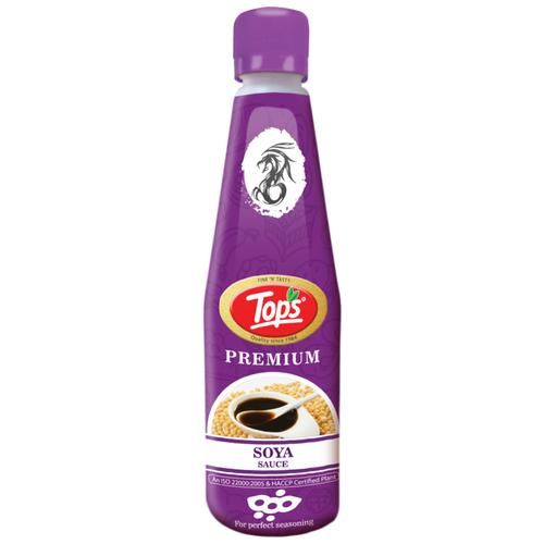 Tops Soya Sauce - Premium Quality Seasoning, For Chinese, Thai Cooking, 740 g HDPE Bottle