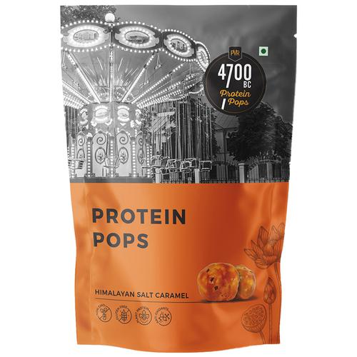 4700BC Protein Pops Makhana Himalayan Salt Caramel Pouch - 90GM