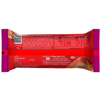DR.OETKER Kuppies Fruit & Nut Cake - Soft, Rich In Nutrition, 125 g