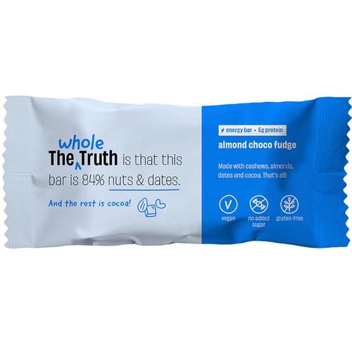 The Whole Truth Almond Choco Fudge Energry Bar - 40GM