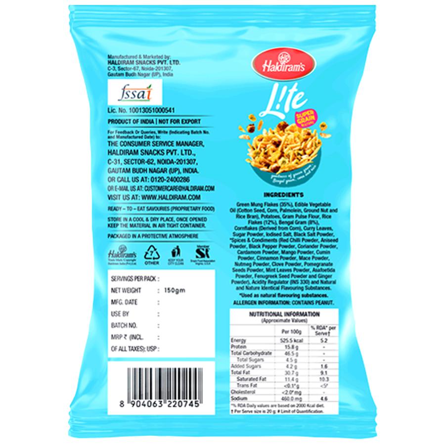 5x Haldirams Super Grain Mixture - Lite, Sensible Snacking, Rich In Taste, Pack of 5 -  150 g each