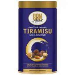 Bon Amour Tiramisu Chocolate - Milk Almond, Smooth & Creamy, 100 g