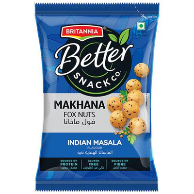 Britannia Better Snack Co. Makhana/Foxnuts - Indian Masala Flavour, 25 g