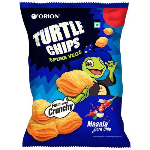 Orion Turtle Chips - Masala Korean corn chips - 115GM
