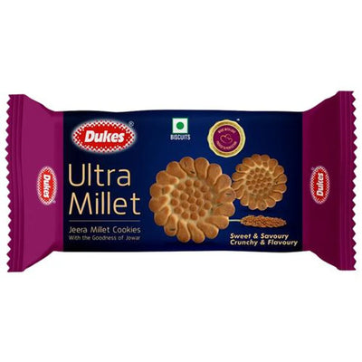 Dukes Ultra Millet - Jeera Millet Cookies, Crunchy, 150 g