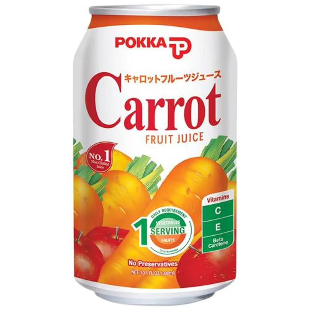 POKKA Carrot Fruit Juice, 300 ml