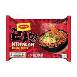 25x MAGGI Korean BBQ Instant Veg Noodles, 90 g - Pack of 25