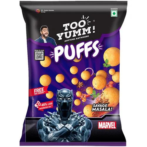 Too Yumm! Puffs - Savage Masala, 75 g