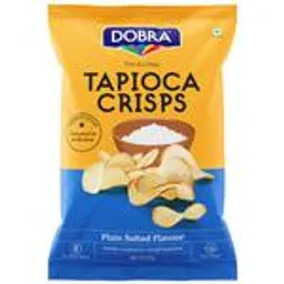 DOBRA Plain Salted Tapioca Crisps, 60 g