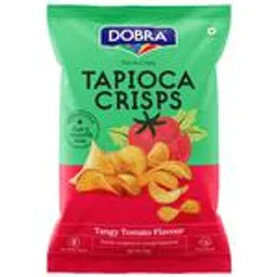DOBRA Tangy Tomato Tapioca Crisps, 60 g