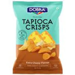 DOBRA Extra Cheesy Tapioca Chips, 60 g