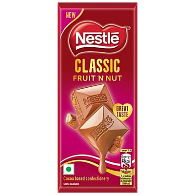 Nestlé Classic Fruit ‘N’ Nut - Great Classic Taste With Almond & Raisins, 65 g
