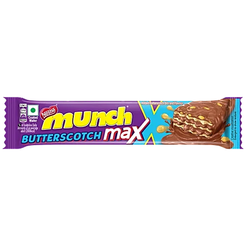 Nestle Munch Butterscotch Max Wafer, 37.5 g